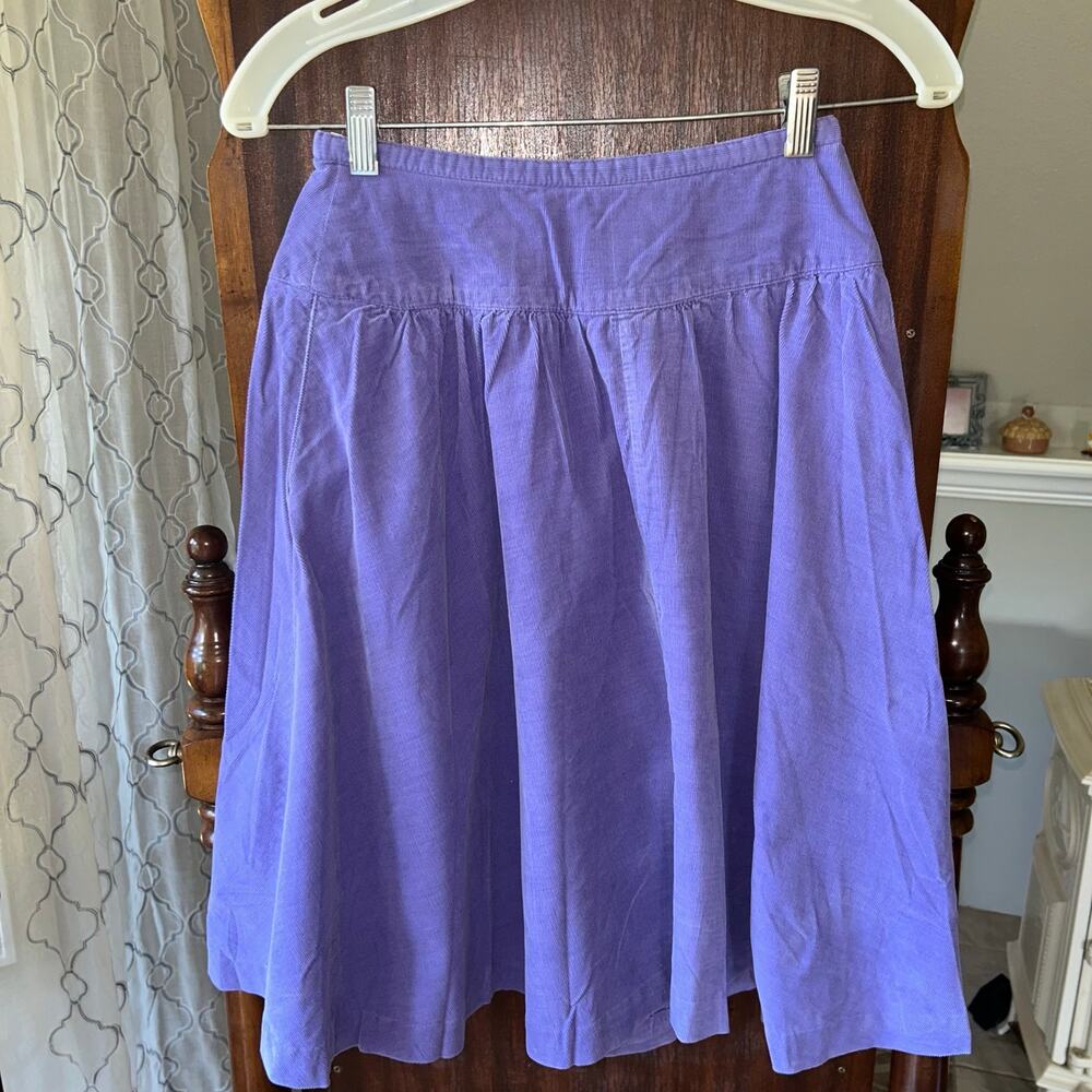 Vintage 90s Y2K ESPIRIT purple corduroy skirt
5/6 small